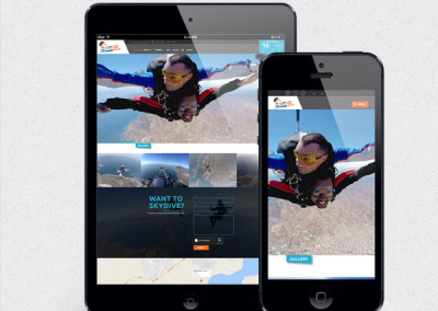Skydive Greece Website
